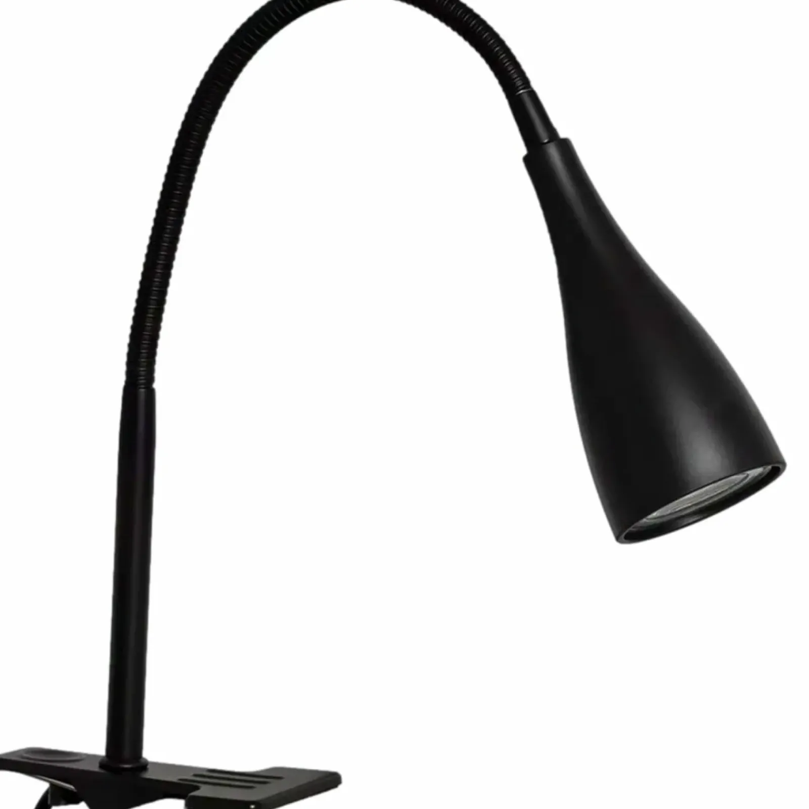 Sklep Kaja Czarna lampka mocowana do biurka ABR-KK-C-GU10 LIBRIO | Kaja* Lampki Biurkowe