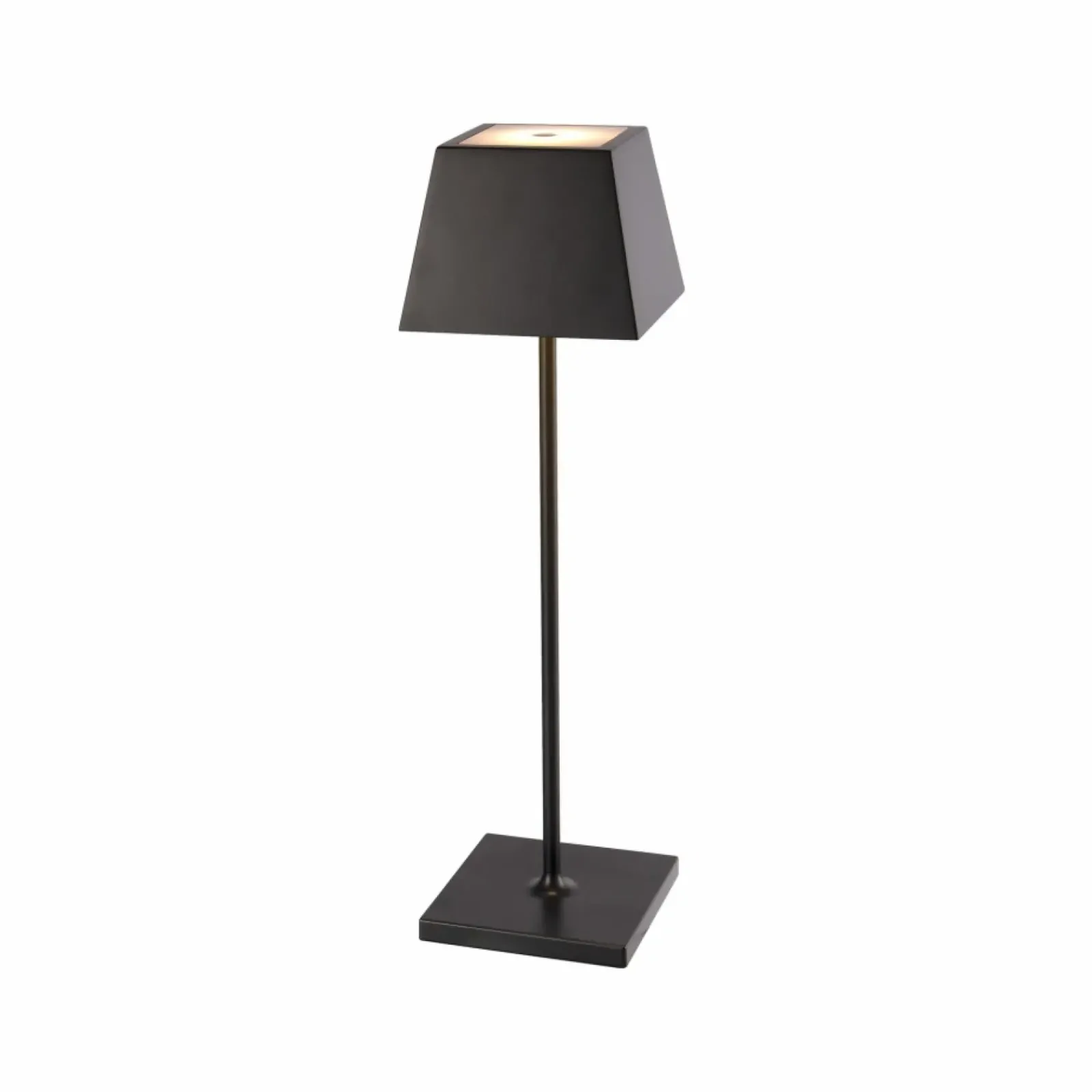 Sklep Kaja Czarna lampka nocna ze zintegrowanym LED-em 8398 | Kaja Oświetlenie* Nowoczesne Lampki Stołowe