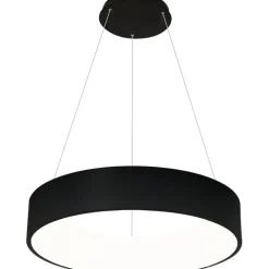 Sklep Kaja Czarna, ledowa lampa wisząca, nad stół ML6358 z serii OHIO | Kaja Oświetlenie Hot