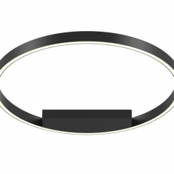 Sklep Kaja Czarna, ledowa lampa wisząca, Ø60cm MOD058CL-L35B4K z serii RIM | Kaja* Plafony Nowoczesne|Lampy Led