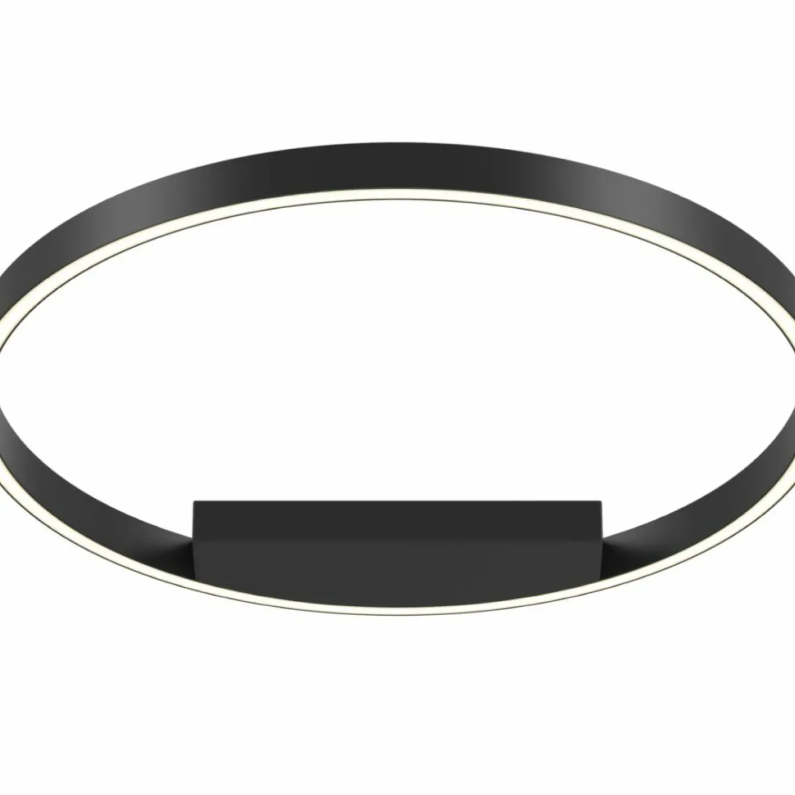 Sklep Kaja Czarna, ledowa lampa wisząca, Ø60cm MOD058CL-L35B4K z serii RIM | Kaja* Plafony Nowoczesne|Lampy Led