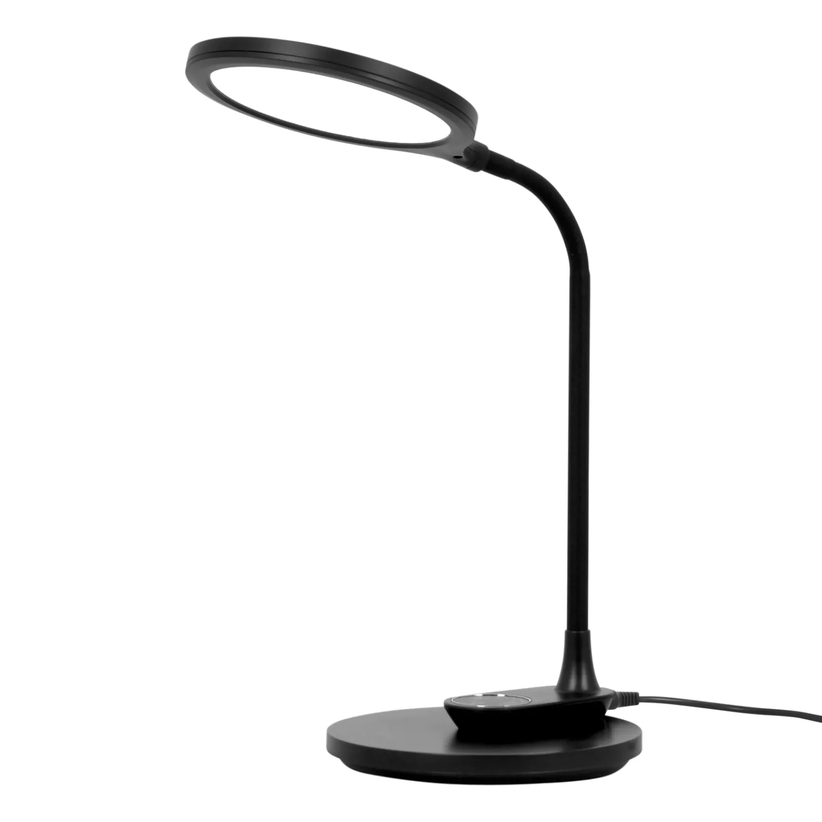 Sklep Kaja Czarna ledowa lampka biurkowa, ściemniana K-BL1153 z serii GAJA* Lampy Led|Lampy Led Kaja Lighting