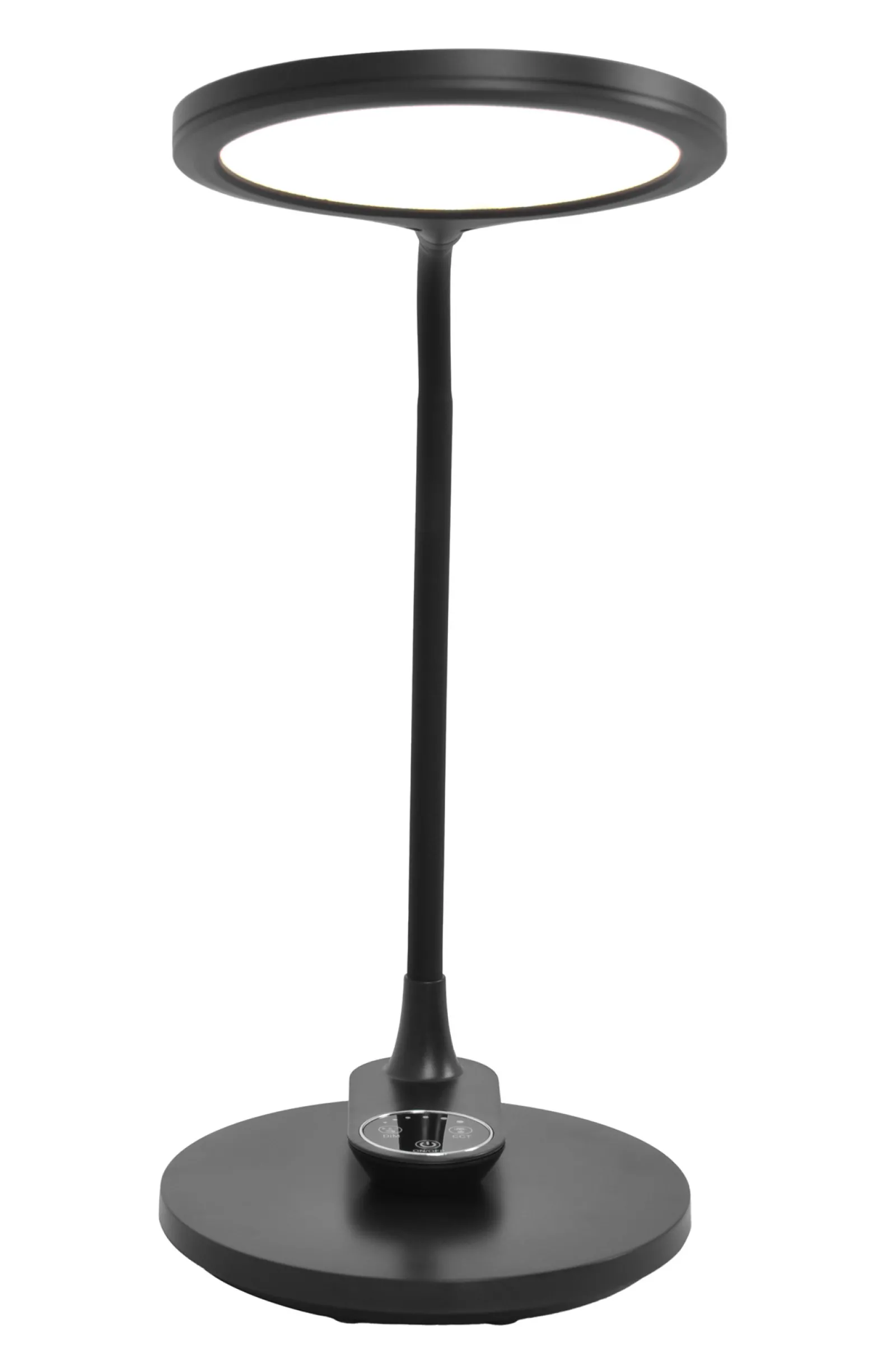 Sklep Kaja Czarna ledowa lampka biurkowa, ściemniana K-BL1153 z serii GAJA* Lampy Led|Lampy Led Kaja Lighting