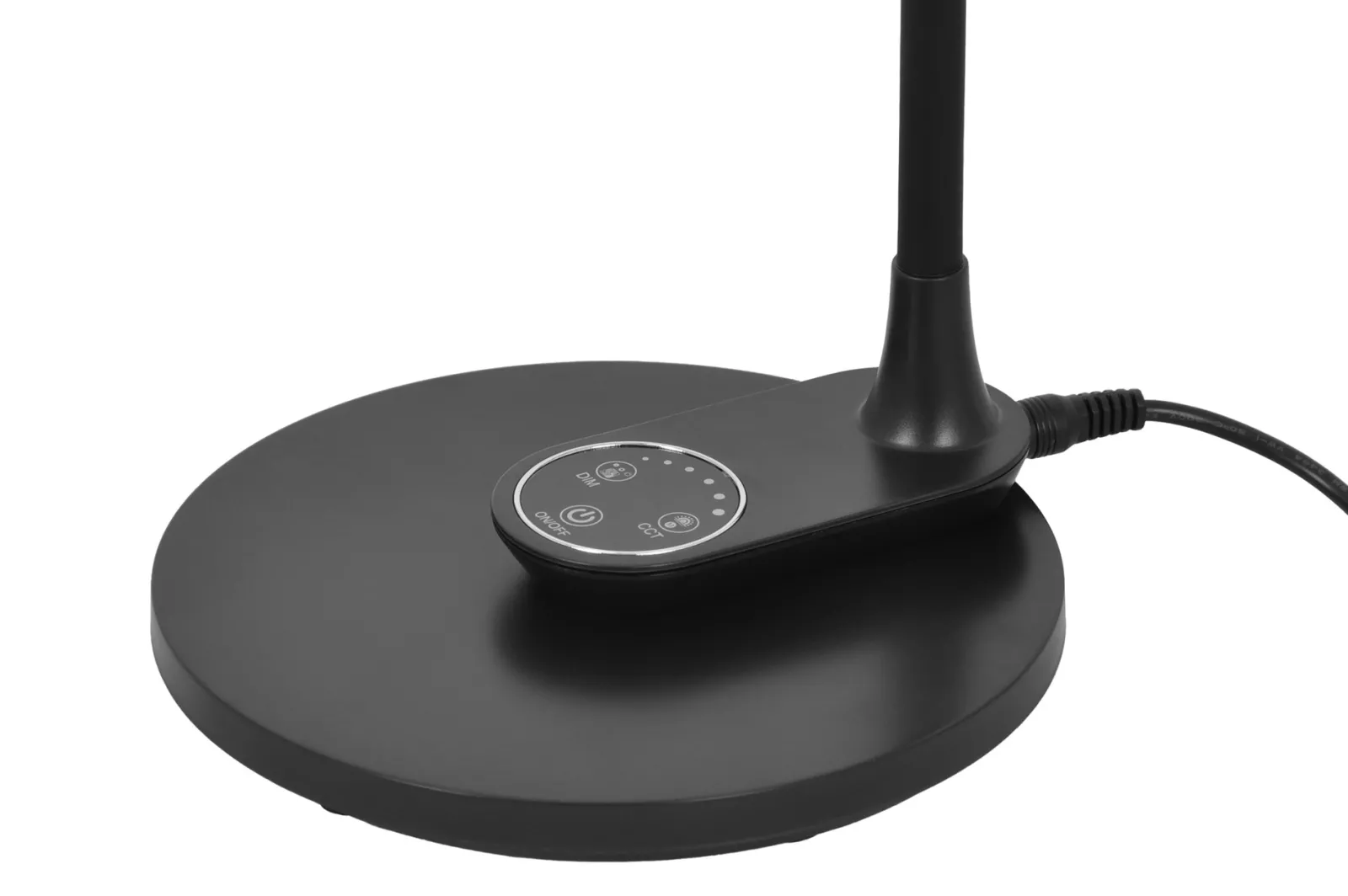 Sklep Kaja Czarna ledowa lampka biurkowa, ściemniana K-BL1153 z serii GAJA* Lampy Led|Lampy Led Kaja Lighting