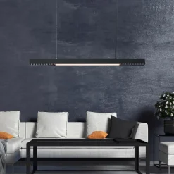 Sklep Kaja Czarna listwa LED nad stół 120cm LP-1301/1P L BK SMART CALI L | Kaja Best Sale
