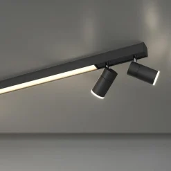 Sklep Kaja Czarna listwa LED z regulacją światła 6121-13 z serii PURE-LINES antracyt Sale