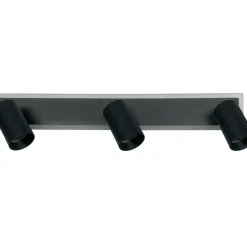 Sklep Kaja Czarna listwa LED+GU10 na sufit i ścianę LP-0612/3WS BK PARMA | Kaja Outlet