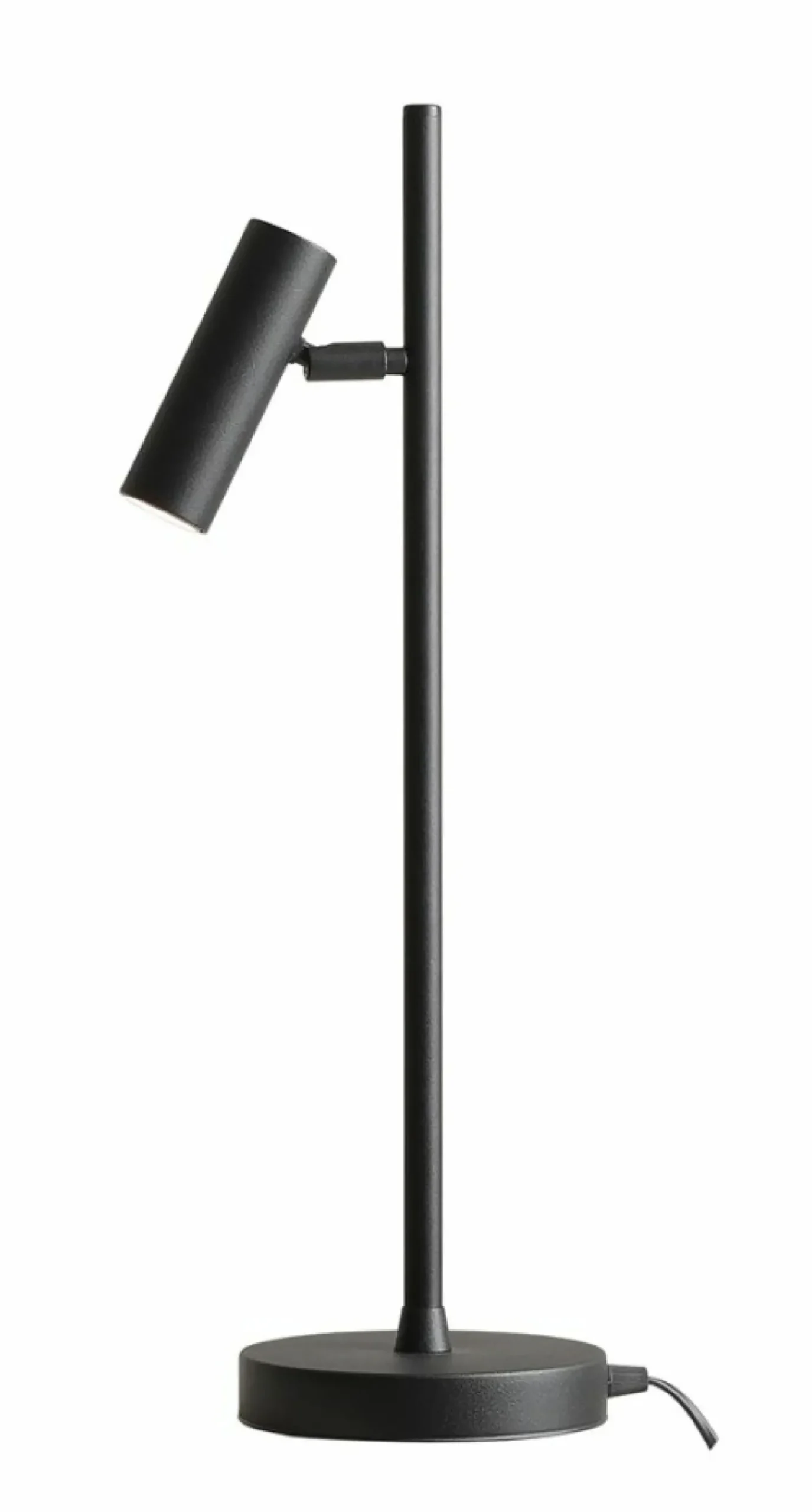 Sklep Kaja Czarna, loftowa, prosta lampka biurkowa 1104B1 TREVO | Kaja* Lampki Biurkowe