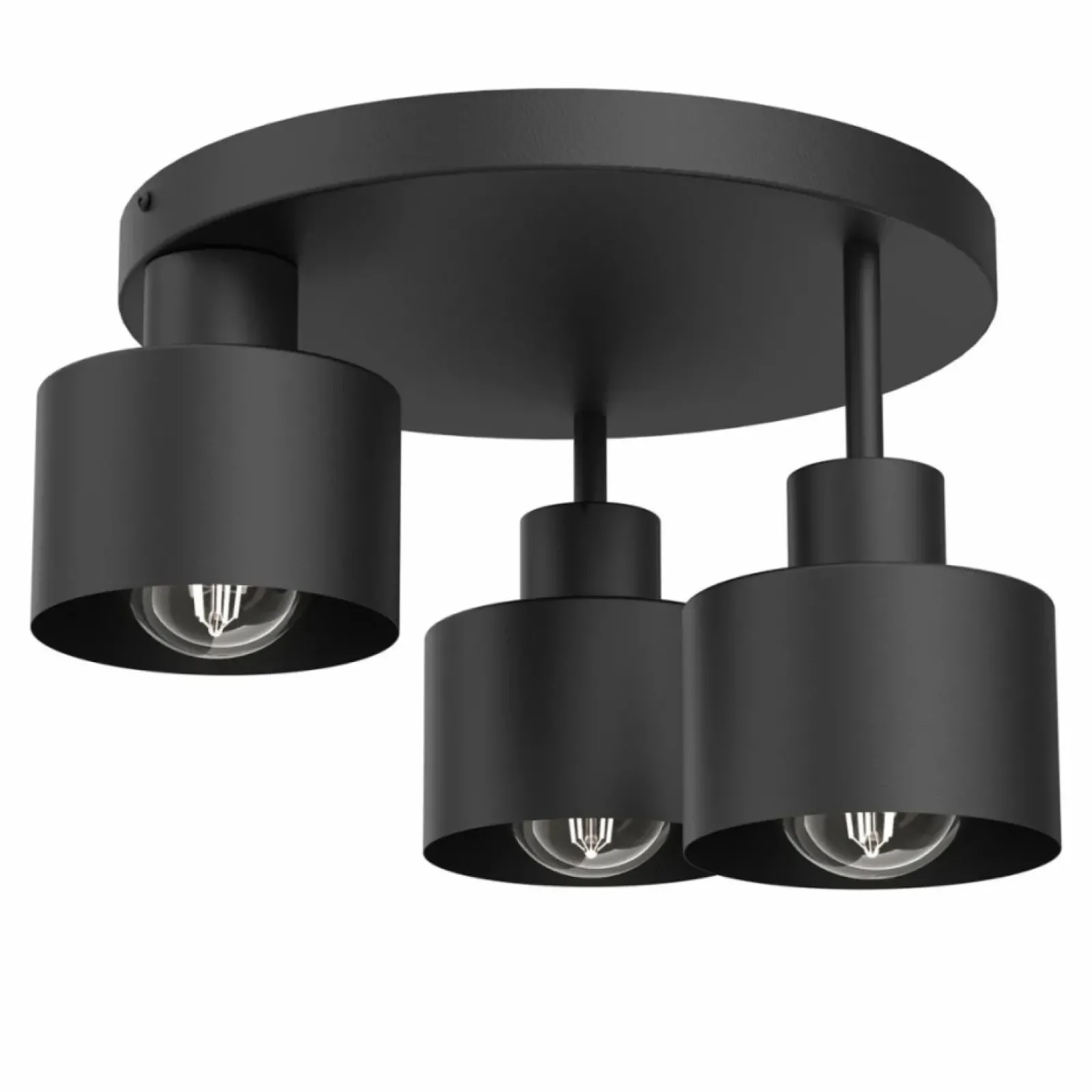 Sklep Kaja Czarna, matowa lampa do garderoby LX 9854 PARKLA | Kaja Oświetlenie Hot