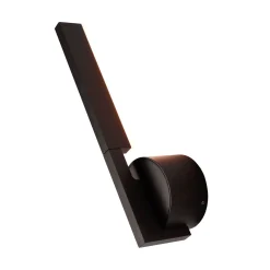 Sklep Kaja Czarna, minimalistyczna lampa ścienna LED MX W0346 MERANO | Kaja* Lampy Led