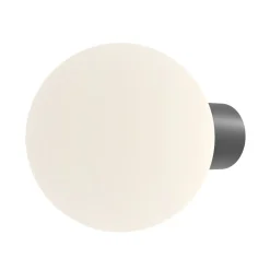 Sklep Kaja Czarna, minimalistyczna lampa na elewację O598WL-01B1 z serii BOLD* Kinkiety Ogrodowe