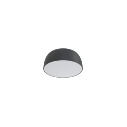 Sklep Kaja Czarna natynkowa lampa do kuchni ⌀38cm 3xE27 8012 SATELLITE | Kaja* Plafony Klasyczne|Plafony Nowoczesne