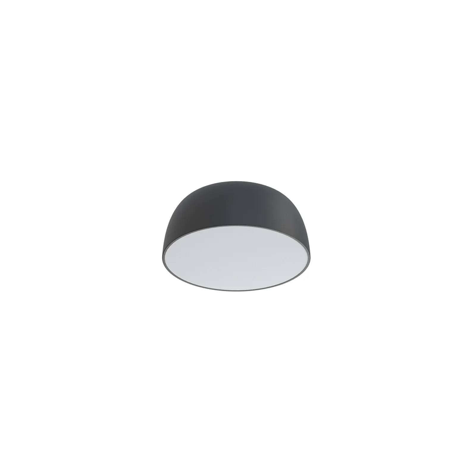 Sklep Kaja Czarna natynkowa lampa do kuchni ⌀38cm 3xE27 8012 SATELLITE | Kaja* Plafony Klasyczne|Plafony Nowoczesne