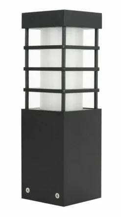 Sklep Kaja Czarna, nietuzinkowa lampa ogrodowa RADO II 3 BL z serii RADO II | Kaja Oświetle* Lampy Ogrodowe Stojące