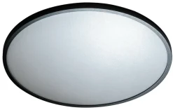 Sklep Kaja Czarna okrągła lampa sufitowa LED szeroka AZ4256 MALTA | Kaja* Plafony Klasyczne
