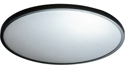 Sklep Kaja Czarna okrągła lampa sufitowa LED szeroka AZ4256 MALTA | Kaja* Plafony Klasyczne