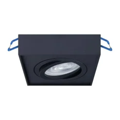 Sklep Kaja Czarna oprawa podtynkowa, regulowana ML0046 z serii NUSA SQUARE | Kaja Oświetlen* Lampy Led|Oprawy Podtynkowe