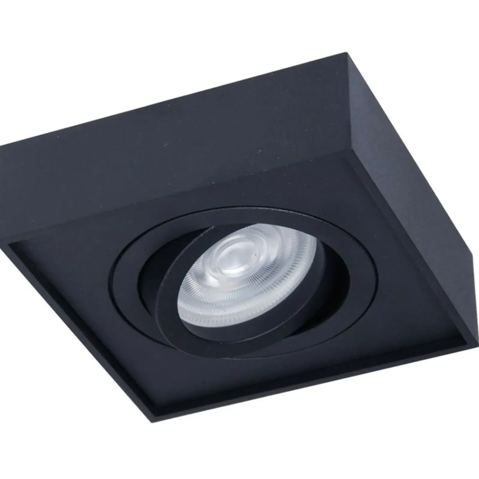 Sklep Kaja Czarna oprawa podtynkowa, regulowana ML0046 z serii NUSA SQUARE | Kaja Oświetlen* Lampy Led|Oprawy Podtynkowe