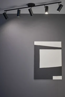 Sklep Kaja Czarna oprawa z pięcioma reflektorami 107351 | Kaja Oświetlenie Best