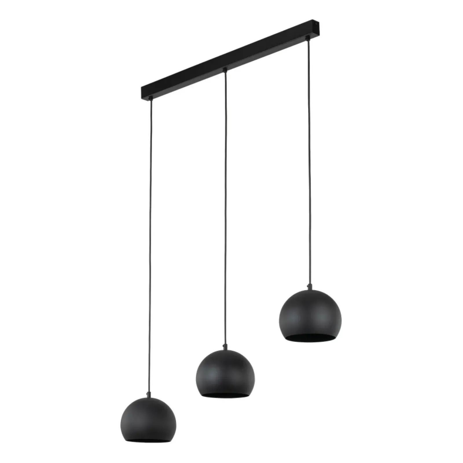 Sklep Kaja Czarna, potrójna lampa nad wyspę TK 10169 ZOE BLACK | Kaja Oświetlenie Best