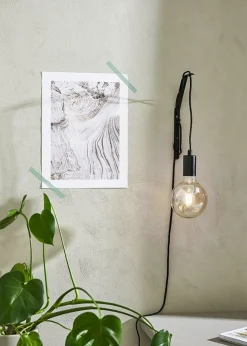 Sklep Kaja Czarna prosta lampa wisząca na duży gwint 107366 | Kaja Oświetlenie Hot