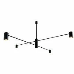 Sklep Kaja Czarna, prosta lampa wisząca ze spotami ANT 5636 DAKATA | Kaja Flash Sale