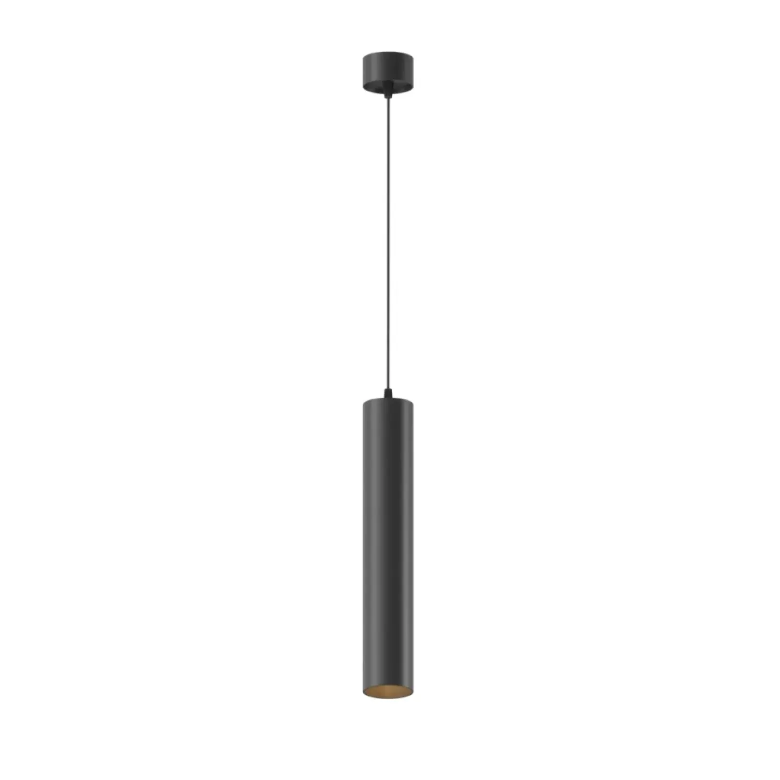 Sklep Kaja Czarna, prosta lampa wisząca LED P072PL-L12B3K-1 z serii FOCUS LED Shop