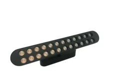 Sklep Kaja Czarna, regulowana głowica do szyny 18W 26,4cm AZ5123 NEO TRACK 48V* Lampy Led|Szynoprzewody Natynkowe