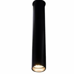 Sklep Kaja Czarna tuba łazienkowa downlight 25,5cm IP44 ANT 8074 YABU | Kaja* Lampy Do Łazienki|Oprawy Podtynkowe
