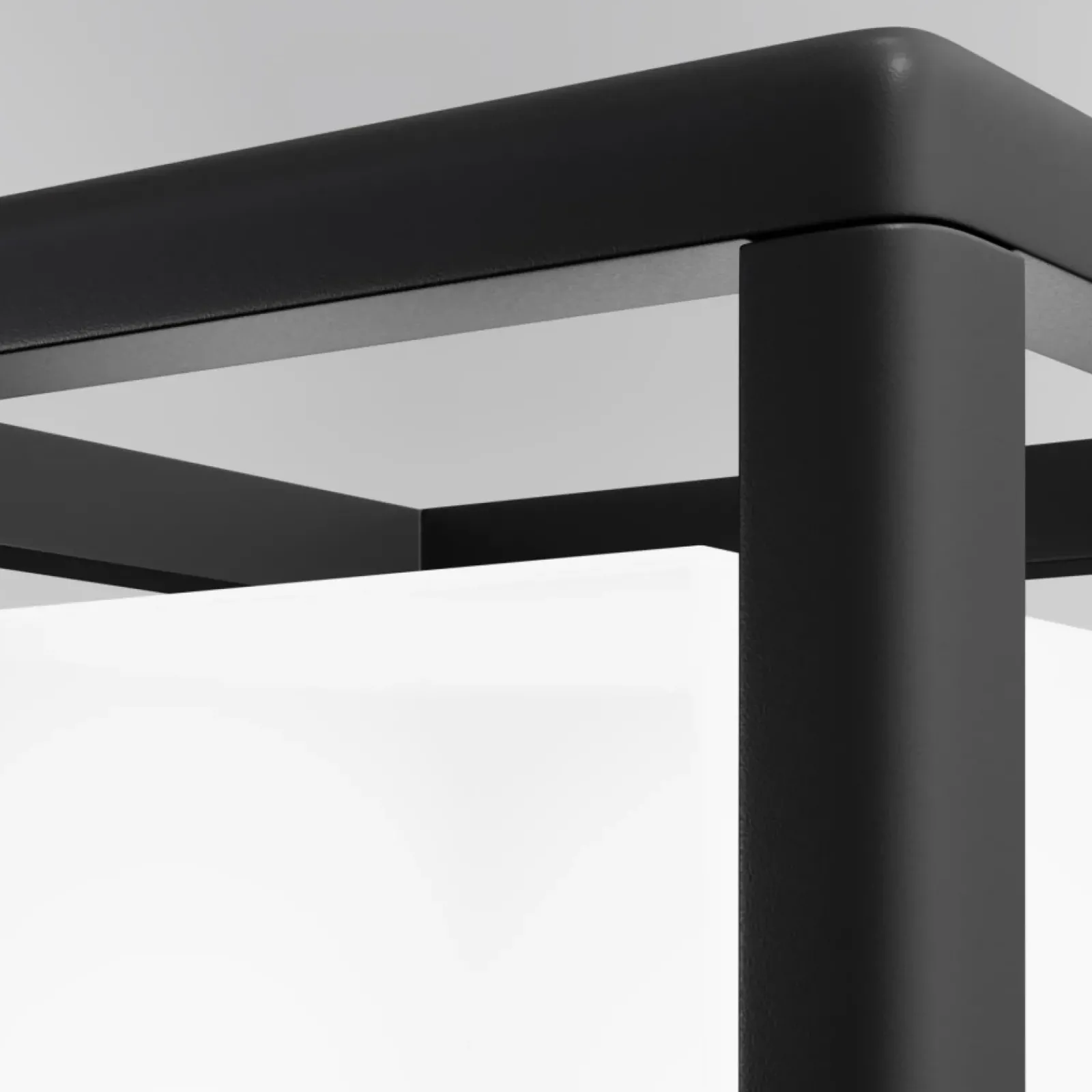 Sklep Kaja Czarna, zewnętrzna lampa ogrodowa O455FL-01GF1 z serii TRIM* Lampy Ogrodowe Stojące