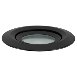 Sklep Kaja Czarne, łazienkowe oczko GU10 LP-4425/1RM BK LAGOS | Kaja Oświetlenie* Oprawy Podtynkowe