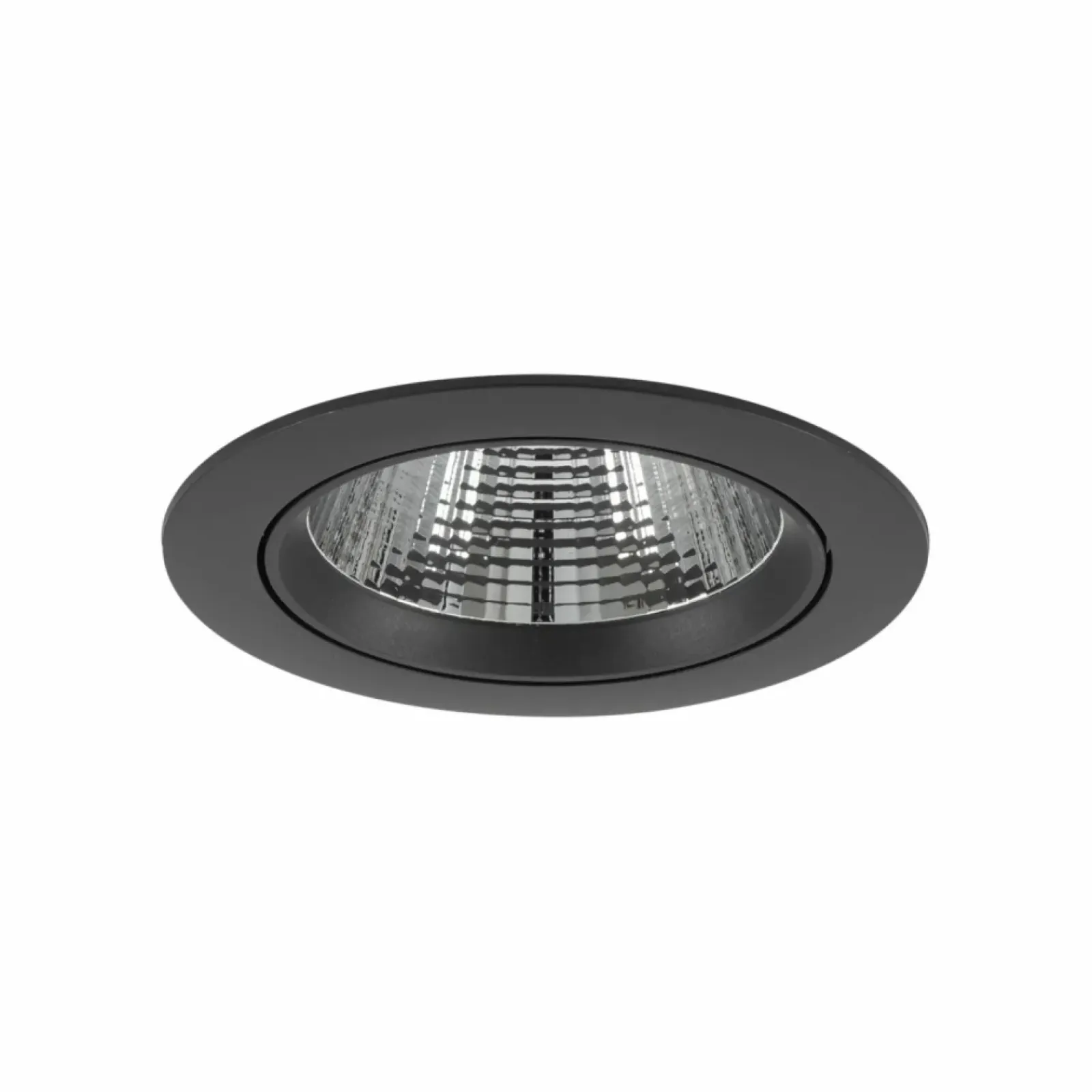 Sklep Kaja Czarne oczko wpustowe LED 15W 3000K ⌀14cm 10557 EGINA LED | Kaja* Lampy Led|Oprawy Podtynkowe