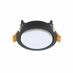Sklep Kaja Czarne, okrągłe oczko podtynkowe GX53 ⌀9,5cm 10841 UNO | Kaja* Oprawy Podtynkowe