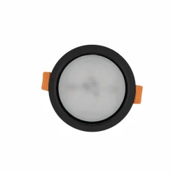 Sklep Kaja Czarne, okrągłe oczko podtynkowe GX53 ⌀9,5cm 10841 UNO | Kaja* Oprawy Podtynkowe