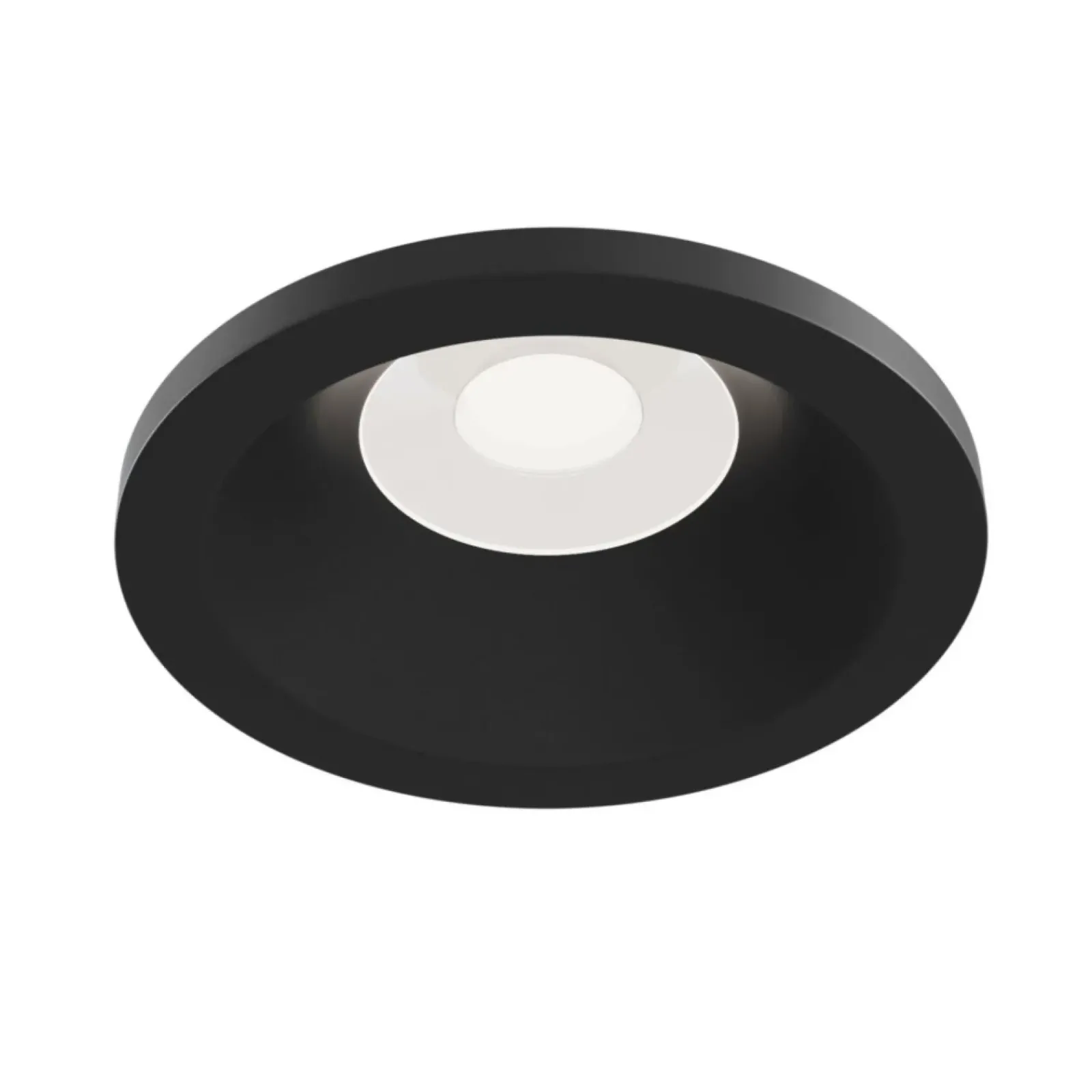 Sklep Kaja Czarne, wpustowe oczko podtynkowe GU10 DL032-2-01B ZOOM | Kaja* Lampy Do Łazienki|Oprawy Podtynkowe