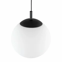 Sklep Kaja Czarno-biała, kulista lampa wisząca ⌀30cm TK 5670 ESME WHITE | Kaja Flash Sale