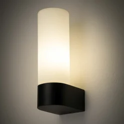 Sklep Kaja Czarno-biała lampa ścienna do łazienki 10725 NATALIE | Kaja* Lampy Do Łazienki