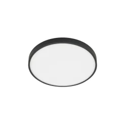 Sklep Kaja Czarno-biała lampa LED ⌀28cm 4000K PLF-75689-BK-4K z serii RIBERIO* Lampy Led|Plafony Nowoczesne