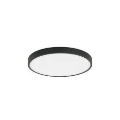 Sklep Kaja Czarno-biała lampa LED ⌀28cm 4000K PLF-75689-BK-4K z serii RIBERIO* Lampy Led|Plafony Nowoczesne