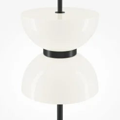 Sklep Kaja Czarno-biała lampa podłogowa LED MOD178FL-L11B3K z serii KYOTO* Lampy Led