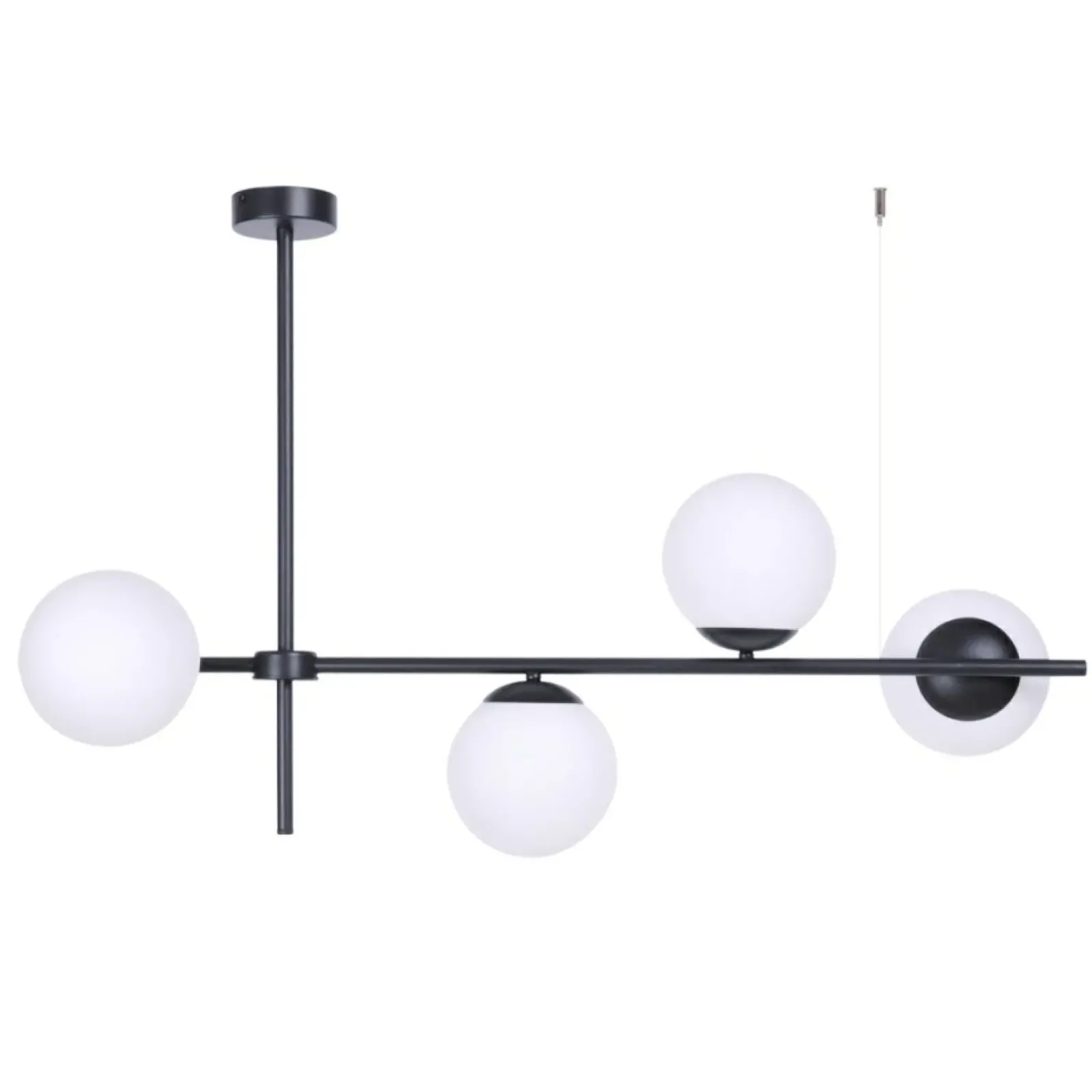 Sklep Kaja Czarno-biała lampa sufitowa w nowoczesnym stylu K-4736 | Kaja Outlet