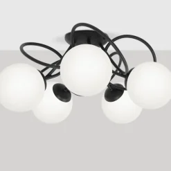 Sklep Kaja Czarno-biała lampa sufitowa w stylu klasycznym K-5351 z serii NELA Outlet