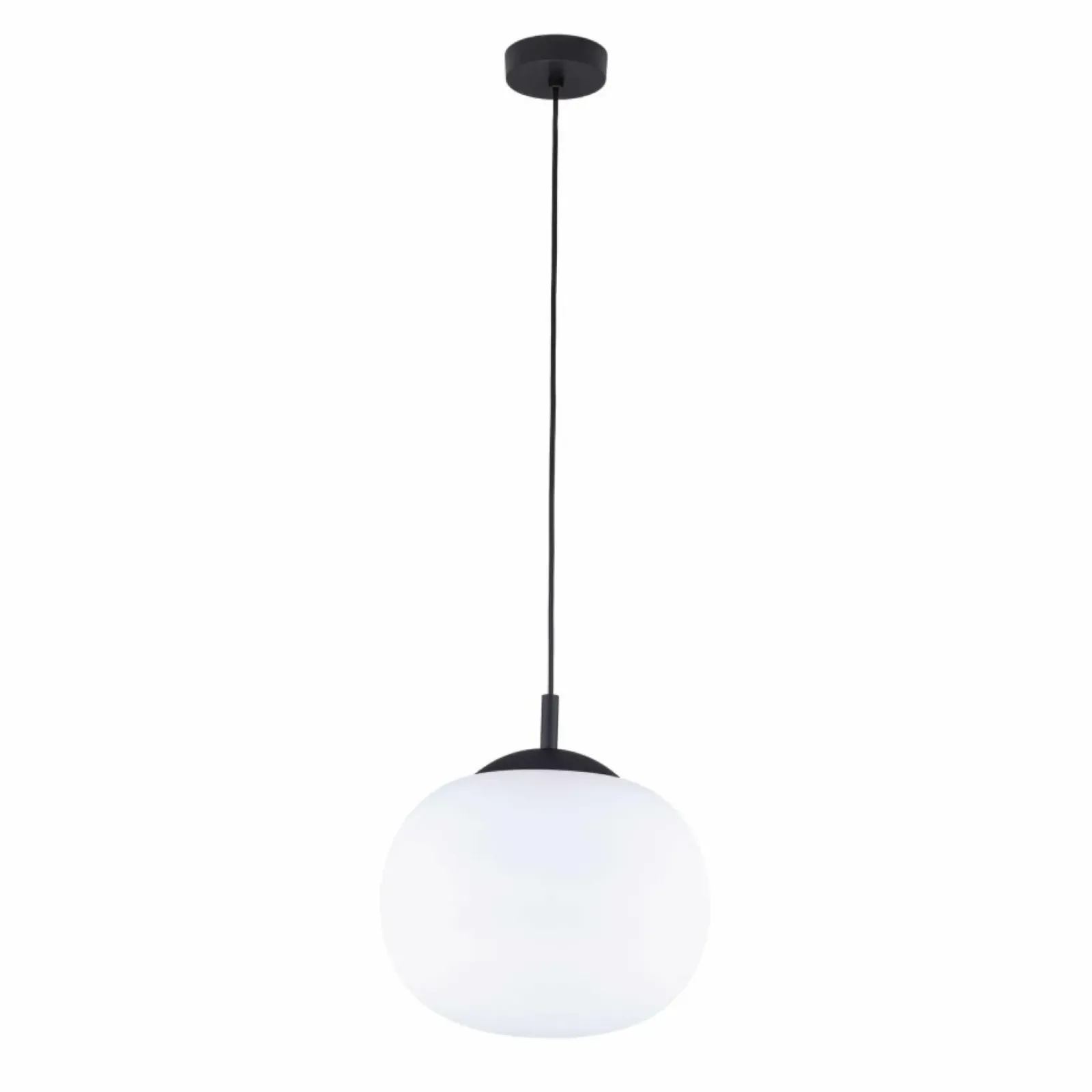 Sklep Kaja Czarno-biała lampa wisząca ⌀35cm TK 4804 VIBE WHITE | Kaja Oświetlenie Shop
