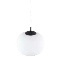 Sklep Kaja Czarno-biała lampa wisząca ⌀35cm TK 4804 VIBE WHITE | Kaja Oświetlenie Shop