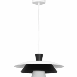 Sklep Kaja Czarno-biała lampa wisząca, dekoracyjne klosze LX 3134 z serii PLATO Cheap