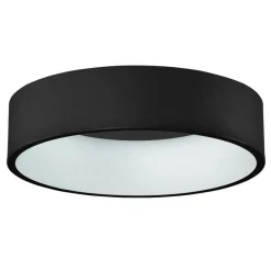 Sklep Kaja Czarno-biały ledowy plafon ⌀45cm 3945-842RC-BK-4 z serii CHIARA | Kaja* Lampy Led|Plafony Nowoczesne