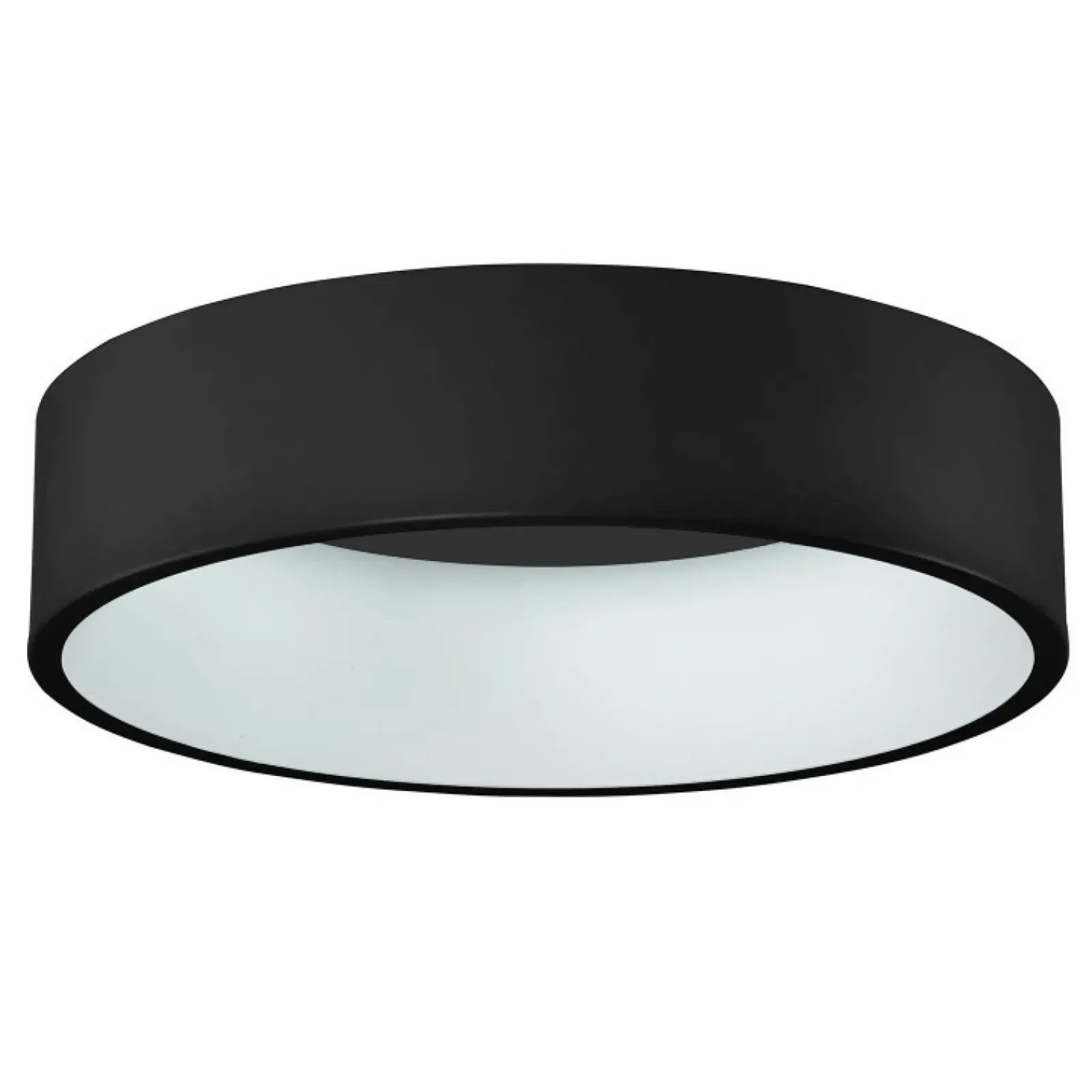 Sklep Kaja Czarno-biały ledowy plafon ⌀45cm 3945-842RC-BK-4 z serii CHIARA | Kaja* Lampy Led|Plafony Nowoczesne