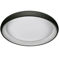 Sklep Kaja Czarno-biały plafon LED ⌀61cm 5280-850RC-BK-3 ALESSIA | Kaja* Lampy Led|Plafony Nowoczesne