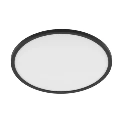 Sklep Kaja Czarno-biały plafon z LED-em, ochrona IP54 TK 6901 z serii AQUA* Plafony Nowoczesne|Lampy Led