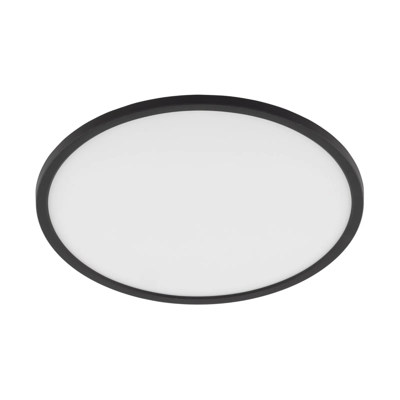 Sklep Kaja Czarno-biały plafon z LED-em, ochrona IP54 TK 6901 z serii AQUA* Plafony Nowoczesne|Lampy Led